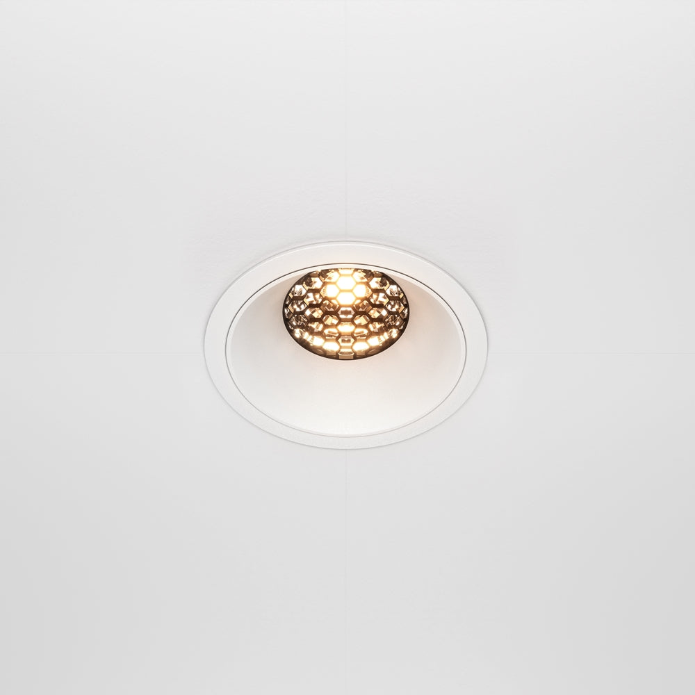 Maytoni Alfa LED 36° süllyesztett kör alakú lámpa, fehér