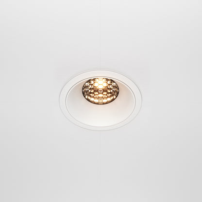 Maytoni Alfa LED 36° süllyesztett kör alakú lámpa, fehér