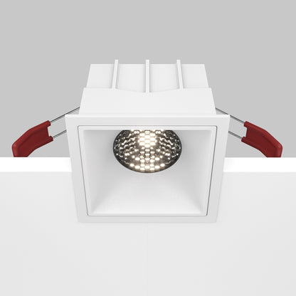 Maytoni Alfa LED 15W 36° süllyesztett négyzet alakú lámpa, fehér