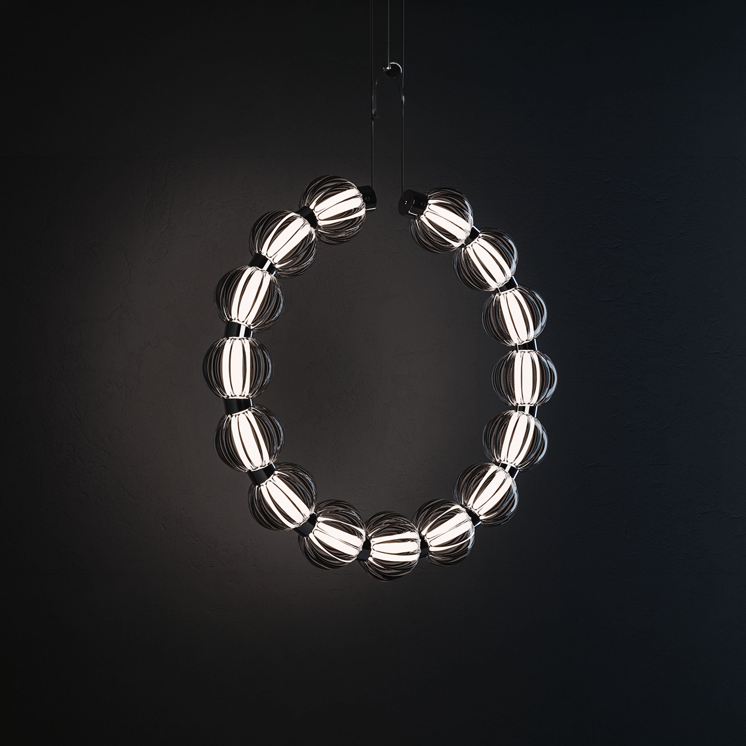 Maytoni Amulet LED függesztett lámpa, lánc kompozíció