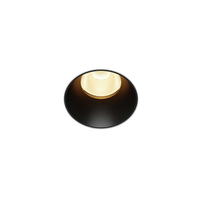 Maytoni Dip LED 50° süllyesztett kör alakú lámpa, fekete
