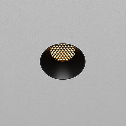 Maytoni Dip LED 50° süllyesztett kör alakú lámpa, fekete