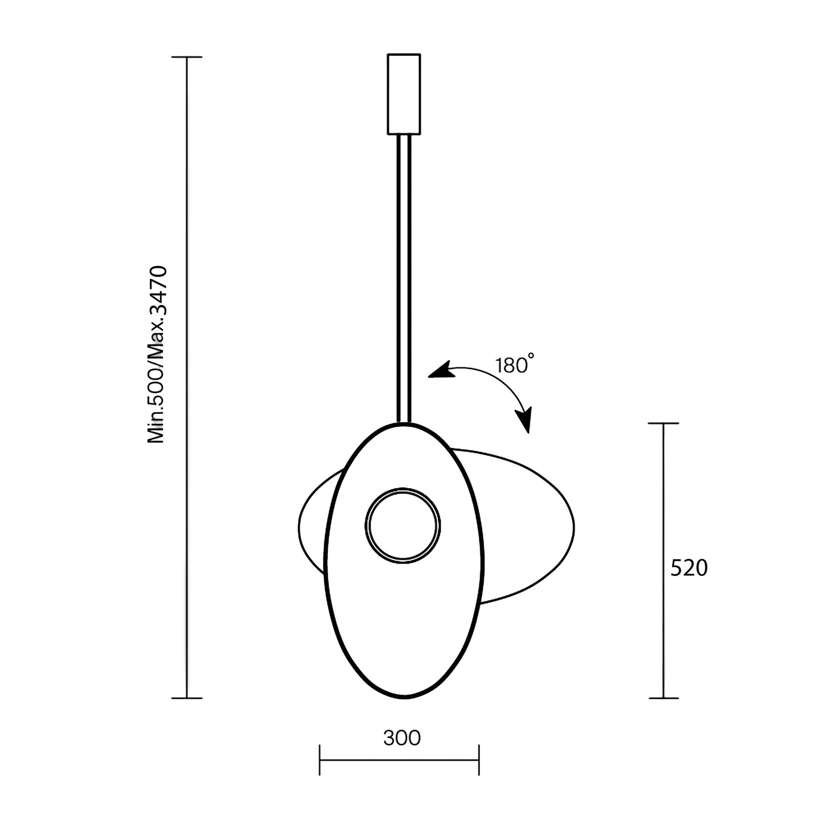 Maytoni Evolution LED függesztett lámpa