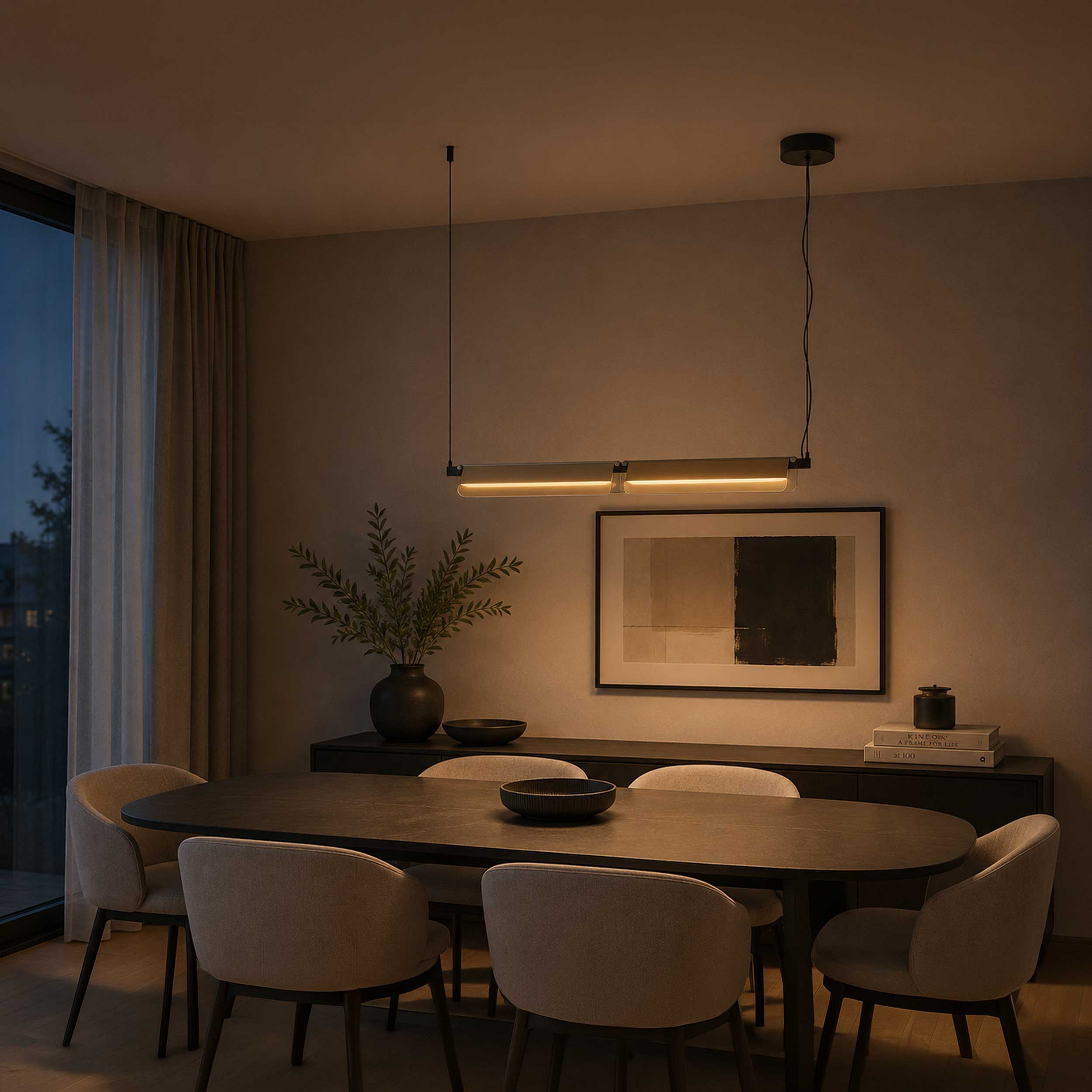 Maytoni Flat LED függesztett lámpa
