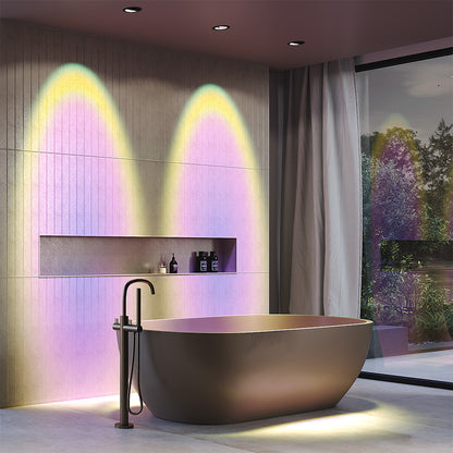 Maytoni downlight Lens LED 3000K 12W 70° süllyesztett kör alakú lámpatest