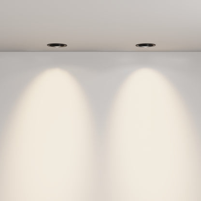 Maytoni downlight Lens LED 3000K 12W 70° süllyesztett kör alakú lámpatest