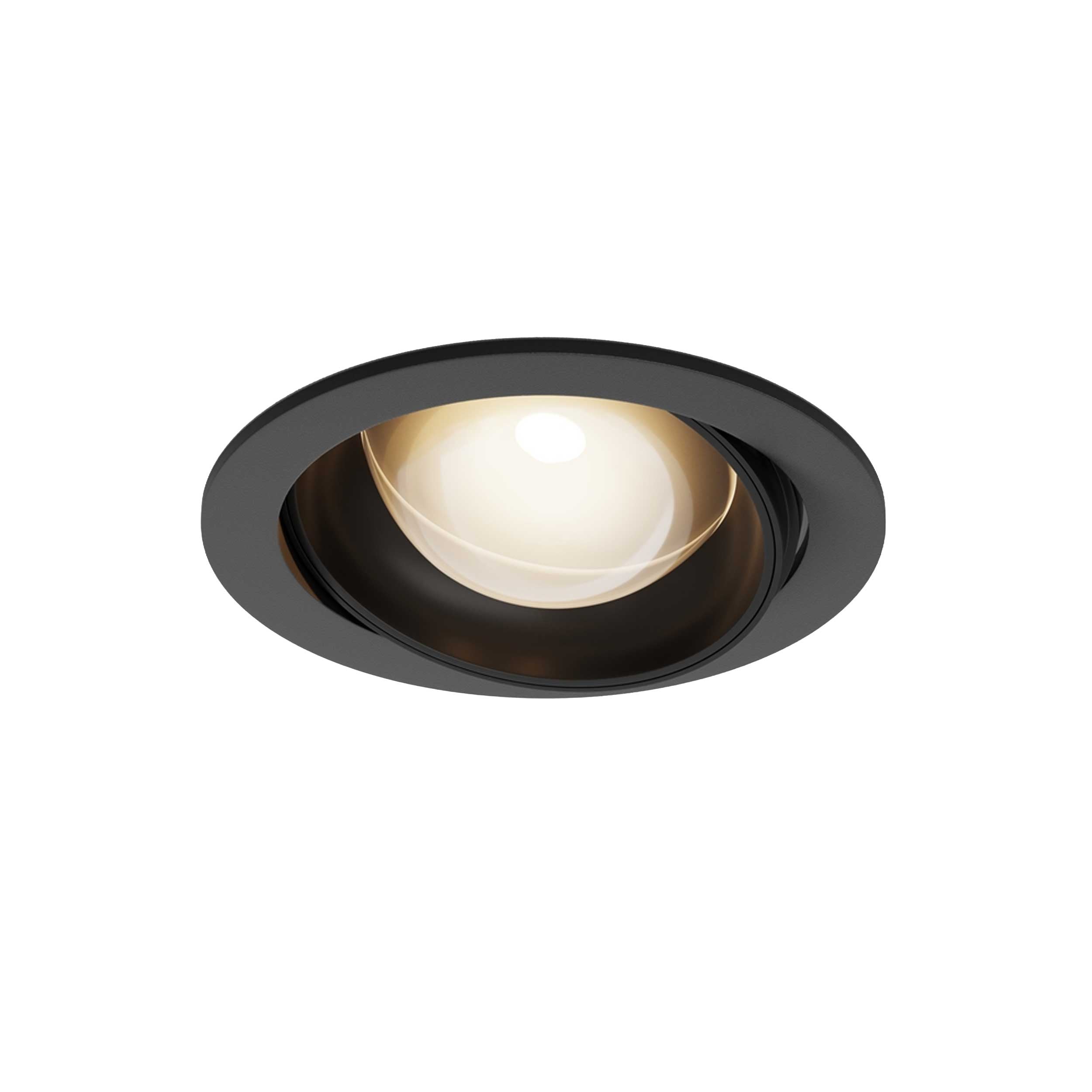 Maytoni downlight Lens LED 3000K 12W 70° süllyesztett kör alakú lámpatest