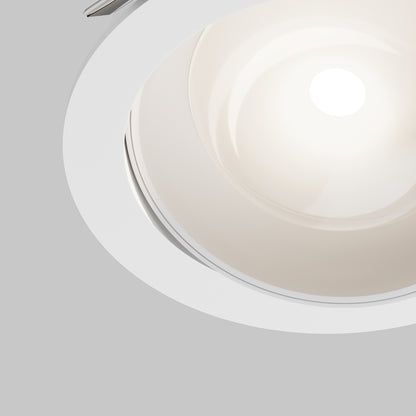 Maytoni downlight Lens LED 3000K 12W 70° süllyesztett kör alakú lámpatest