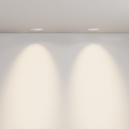 Maytoni downlight Lens LED 3000K 12W 70° süllyesztett kör alakú lámpatest