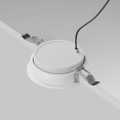 Maytoni downlight Lens LED 3000K 12W 70° süllyesztett kör alakú lámpatest