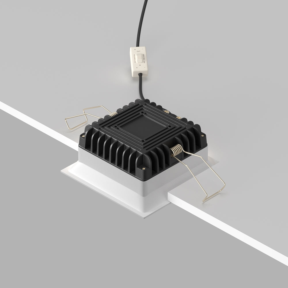 Maytoni downlight Okno LED 100° süllyesztett négyzet alakú lámpatest