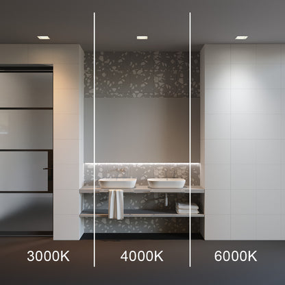 Maytoni downlight Okno LED 100° süllyesztett négyzet alakú lámpatest