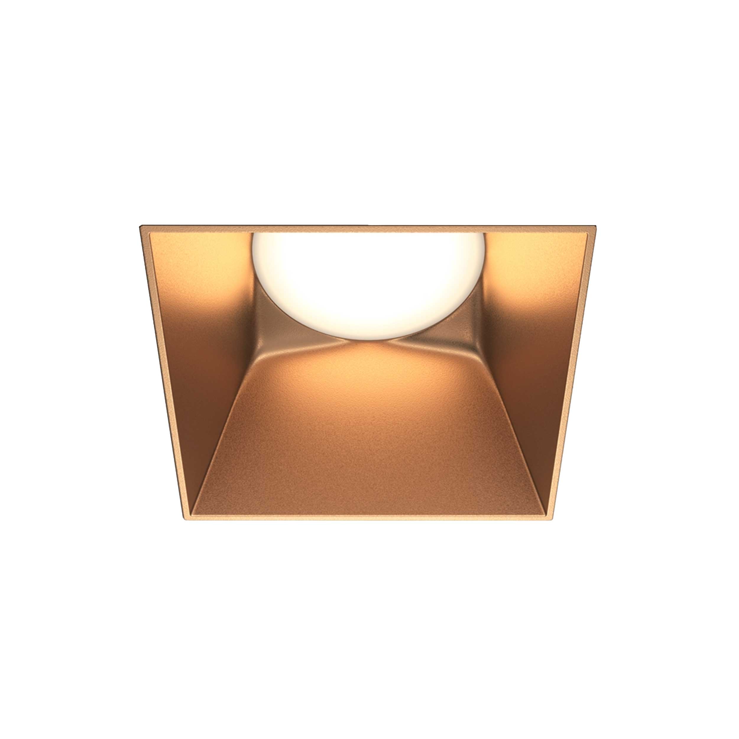 Maytoni downlight Share GU10 süllyesztett négyzet alakú lámpa