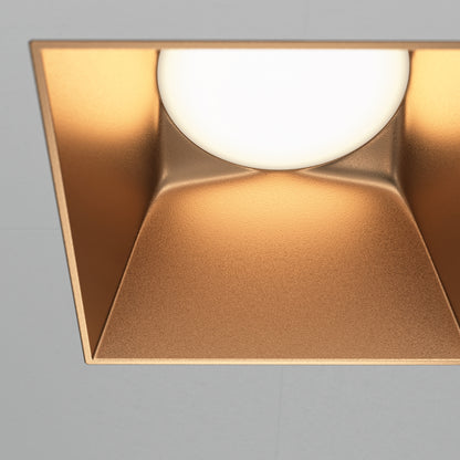 Maytoni downlight Share GU10 süllyesztett négyzet alakú lámpa