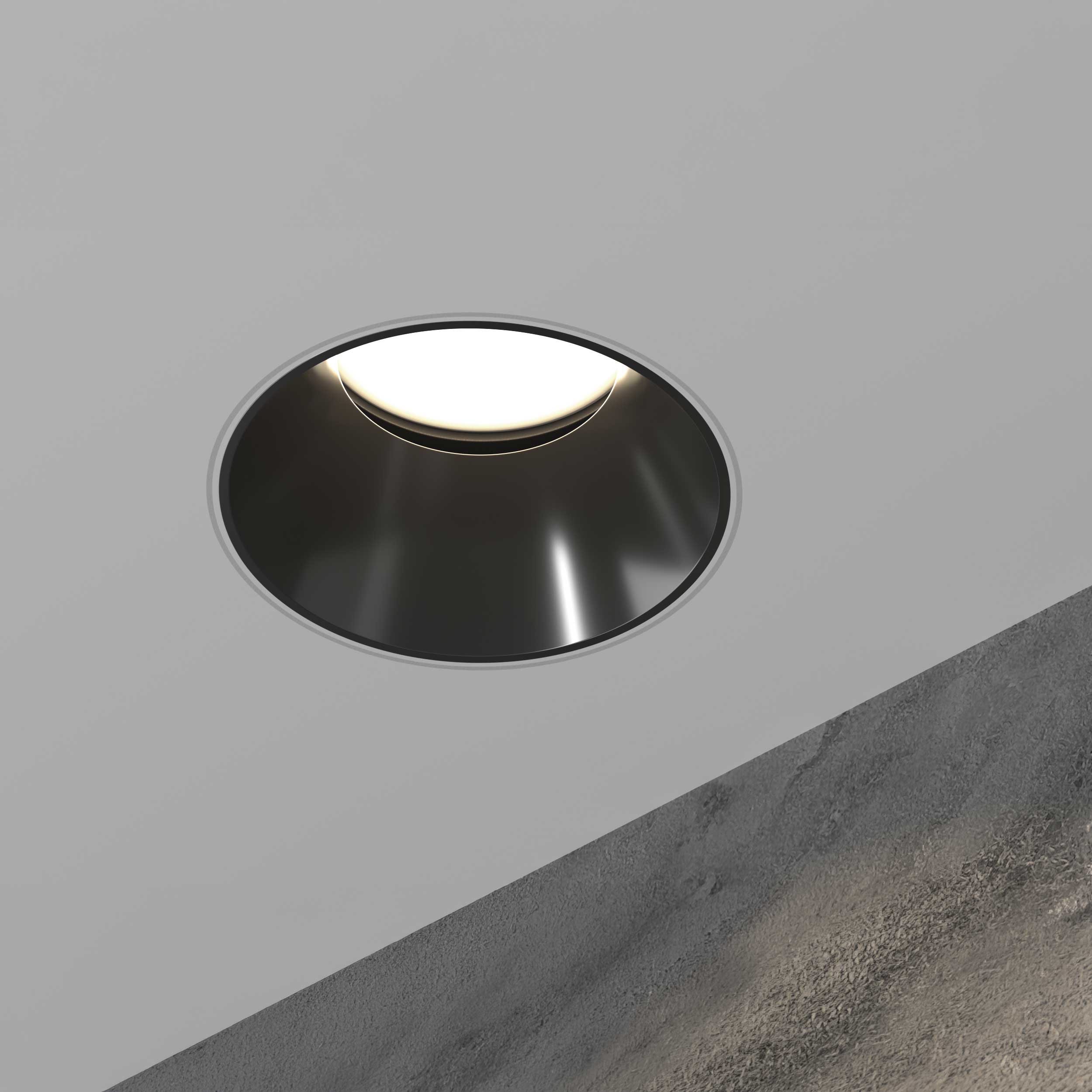 Maytoni downlight Share GU10 süllyesztett kör alakú lámpa