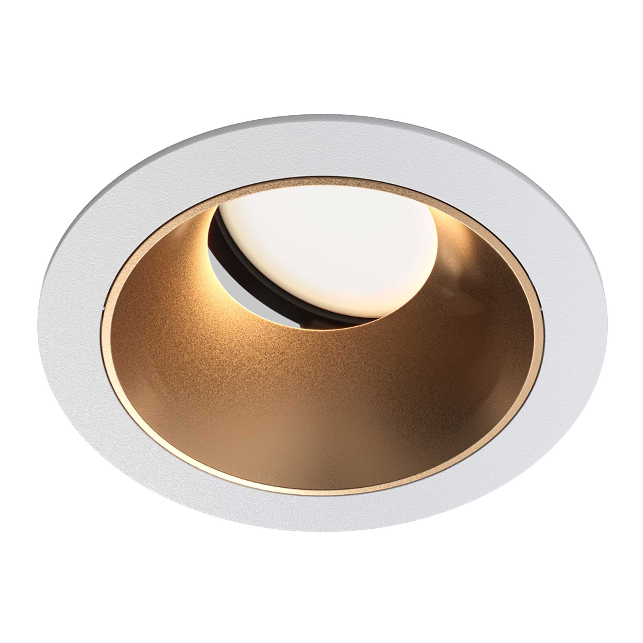 Maytoni downlight Share GU10 süllyesztett kör alakú lámpa