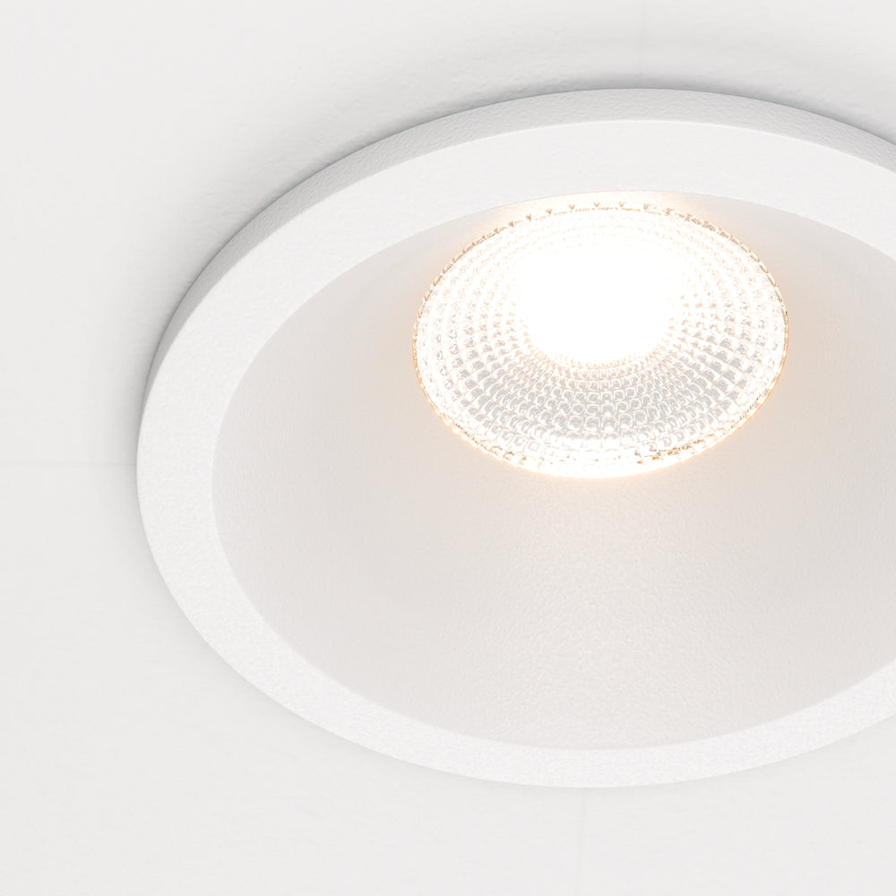 Maytoni Zoom LED 60° süllyesztett kör alakú lámpa, fehér