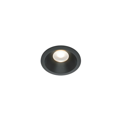 Maytoni Zoom LED 60° süllyesztett kör alakú lámpa, fekete
