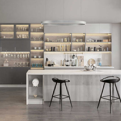 Nova Luce Elowen LED függeszték kerek lámpatest