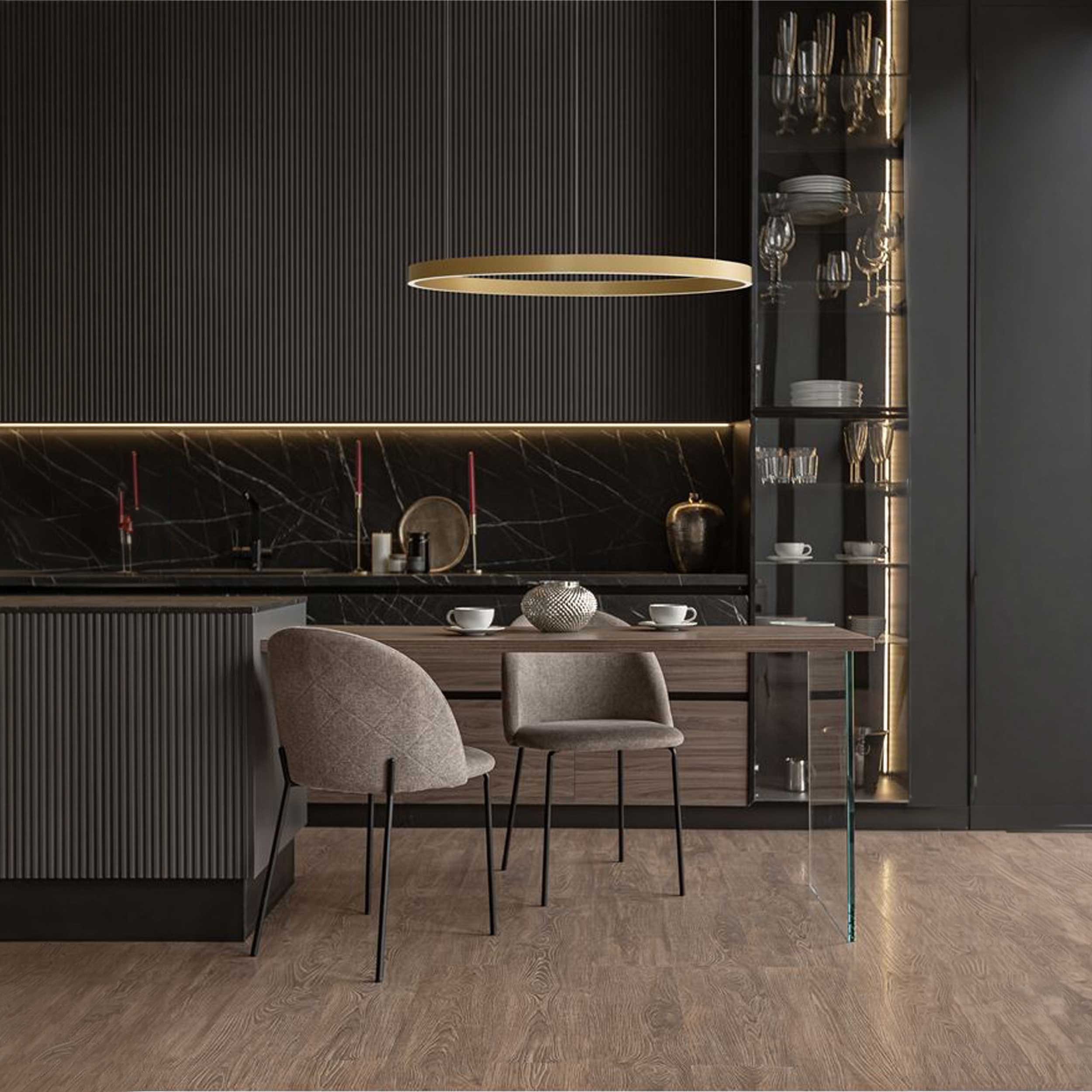 Nova Luce Elowen LED függeszték kerek lámpatest