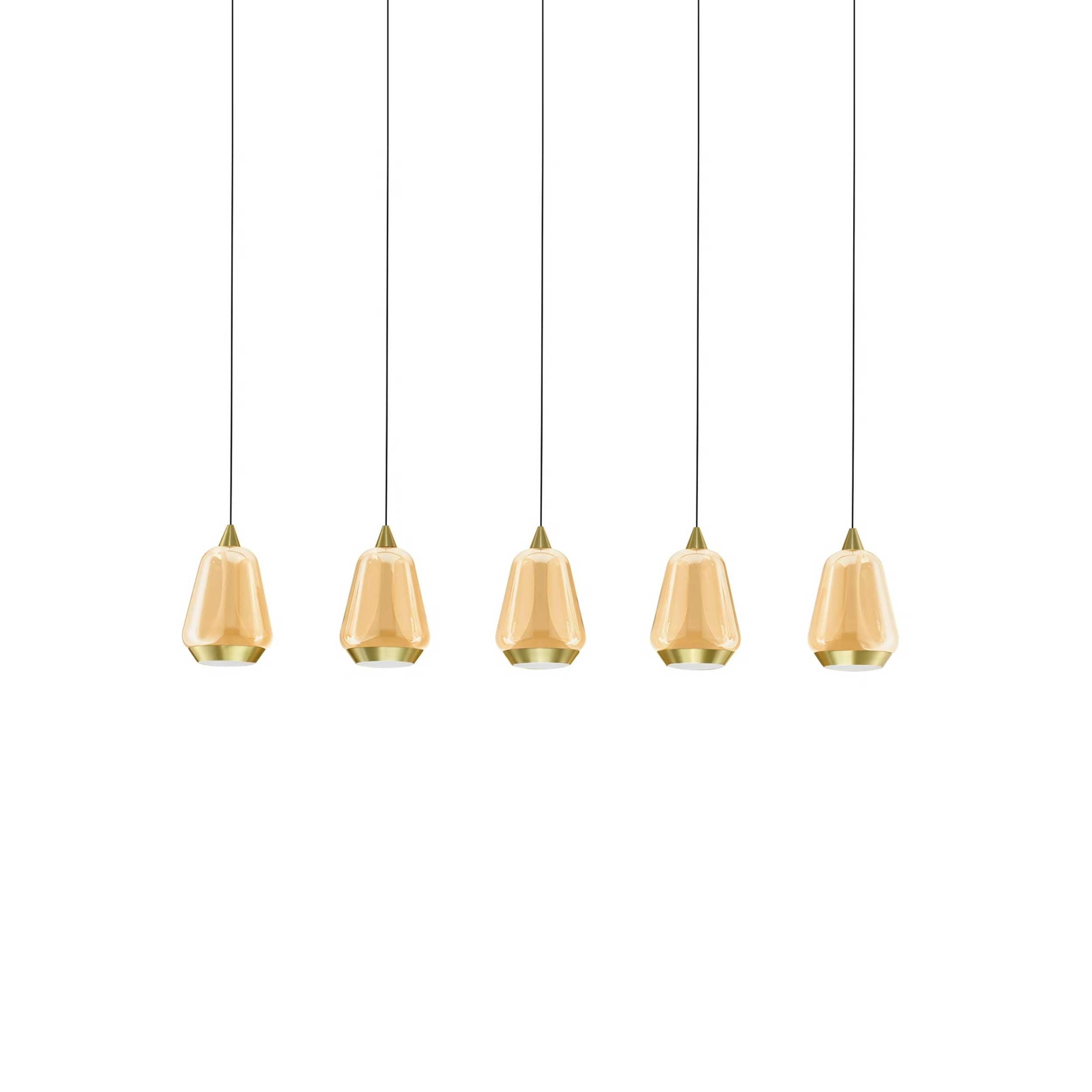 Nova Luce Alish LED hosszúkás függesztett lámpa
