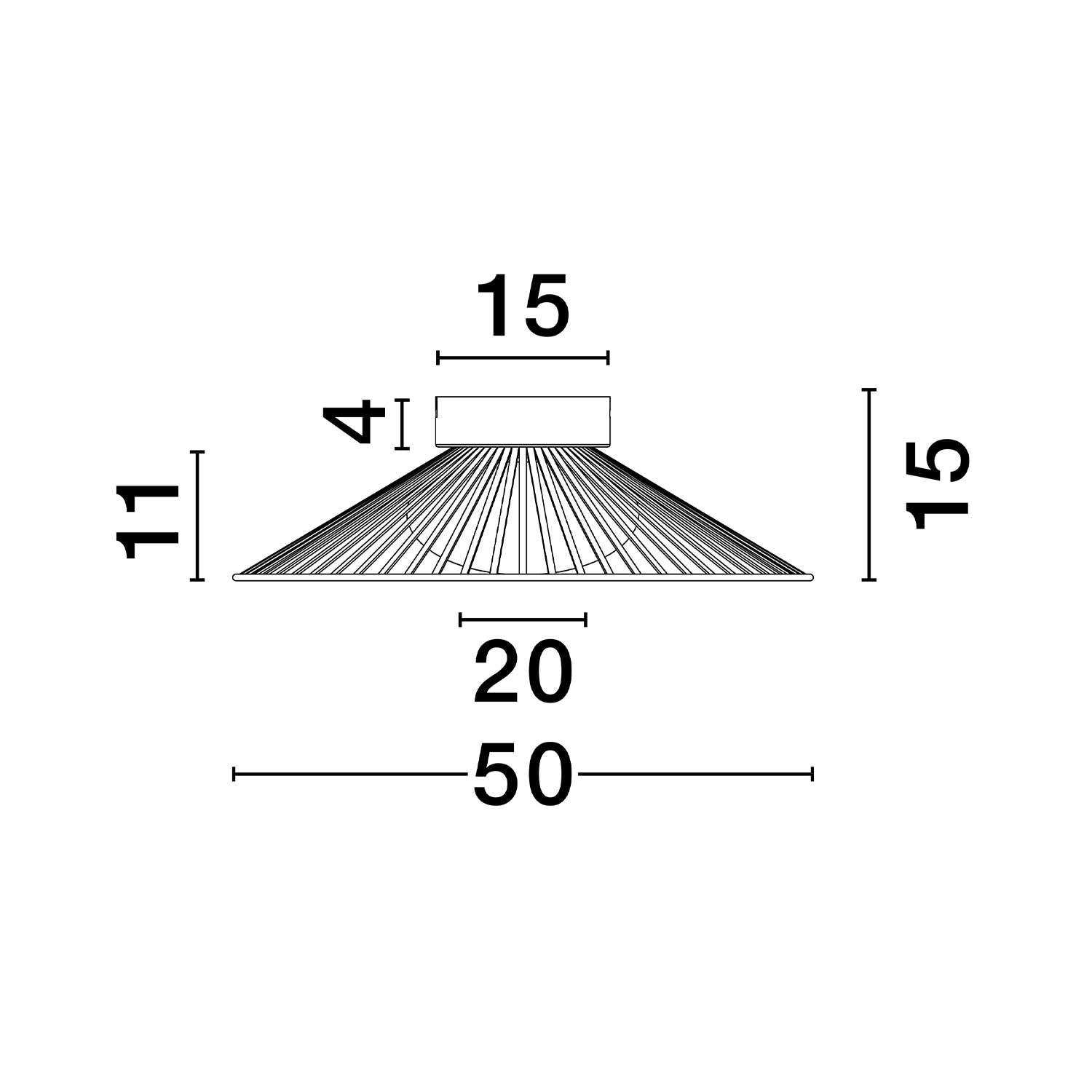 Nova Luce Brume LED stropní svítidlo