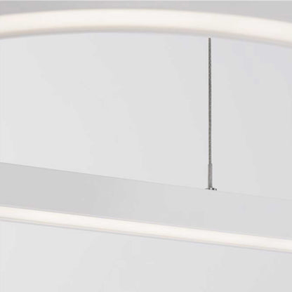 Nova Luce Cuppe LED závěsné elipsové svítidlo