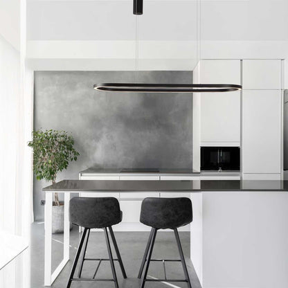 Nova Luce Cuppe LED závěsné elipsové svítidlo