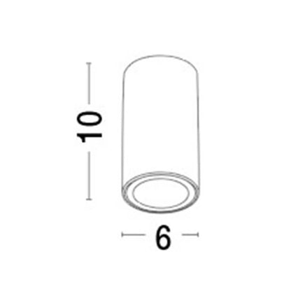 Nova Luce Loyd GU10 bodové svítidlo