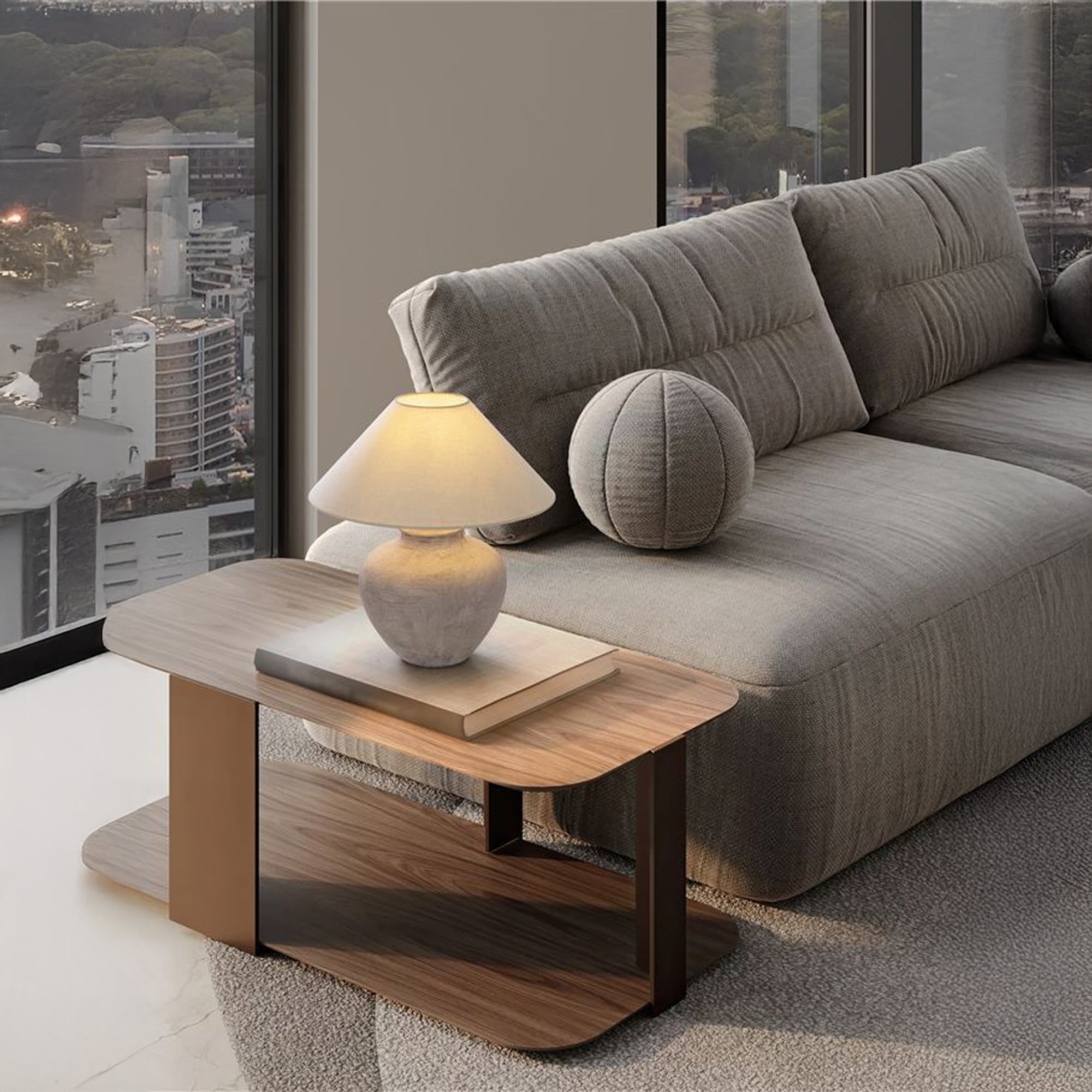 Nova Luce Lupe E27 stolní svítidlo