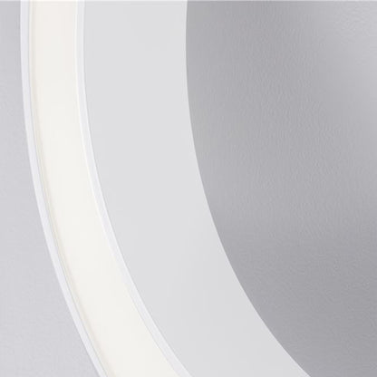 Nova Luce Morbido LED kruhové přisazené svítidlo CCT s ovladačem + app