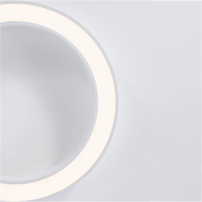 Nova Luce Morbido LED kruhové přisazené svítidlo CCT s ovladačem + app