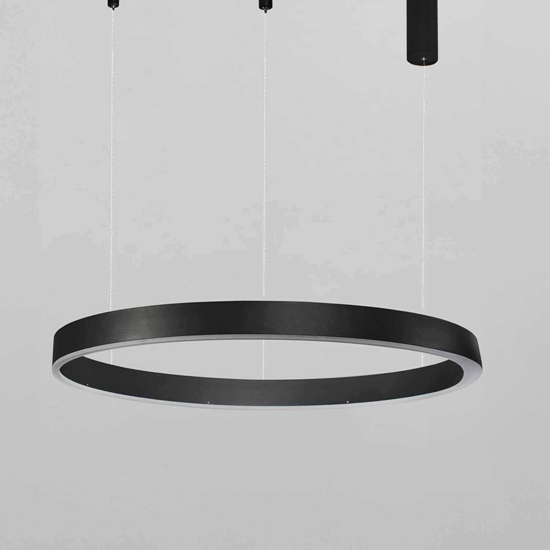 Nova Luce Motif LED kruhové závěsné svítidlo stmívatelné CCT