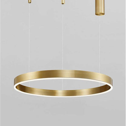 Nova Luce Motif LED kruhové závěsné svítidlo stmívatelné CCT