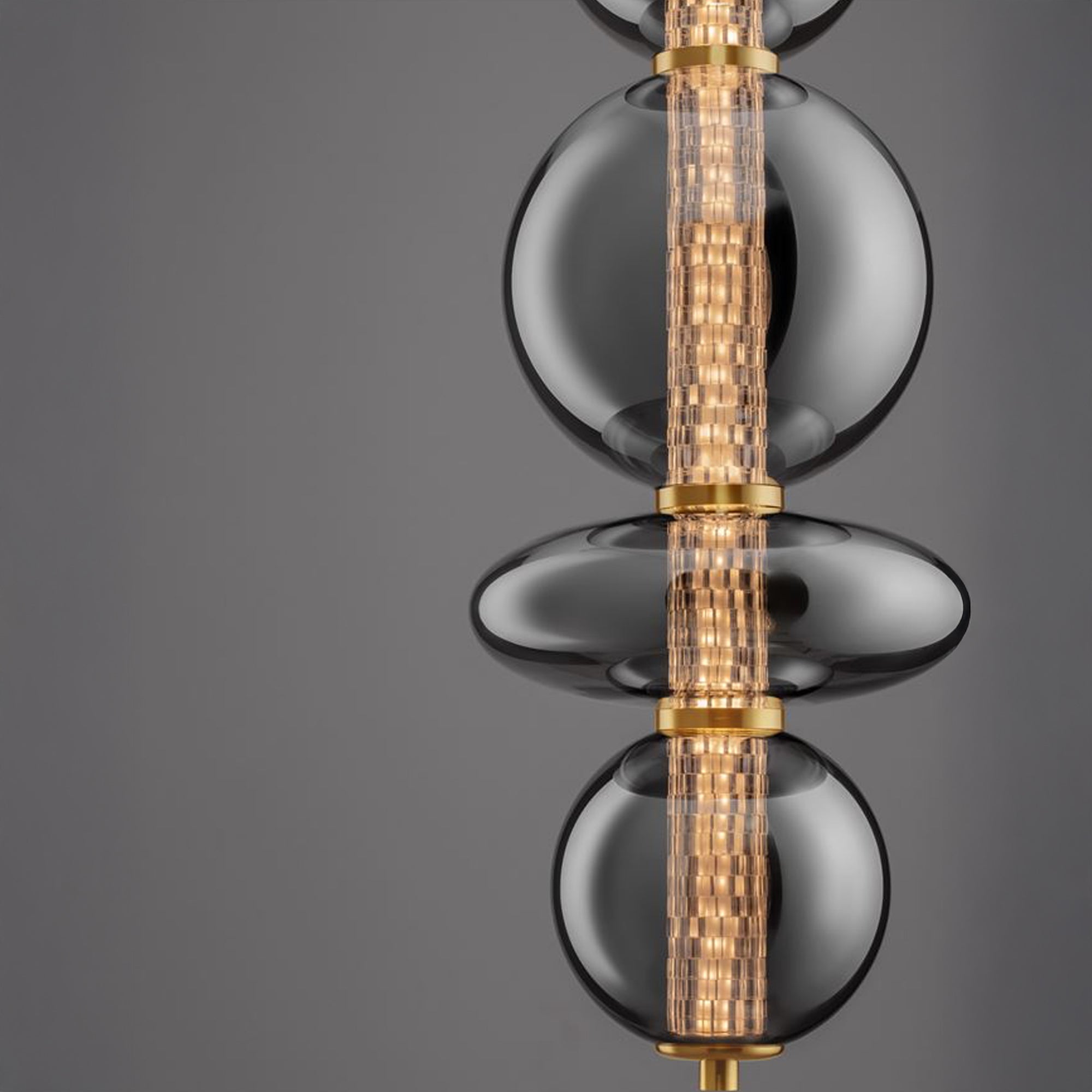 Nova Luce NAVI LED skleněné závěsné svítidlo