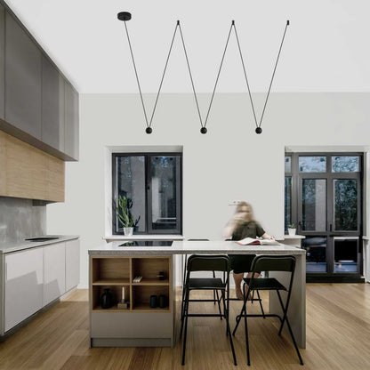 Nova Luce Nocci LED függesztett lámpa kábeles vezetékkel