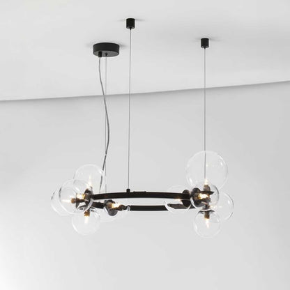 Nova Luce Odillia G9 závěsný kruhový lustr