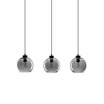 Nova Luce Palmer E27 üveg függőlámpa hosszirányban