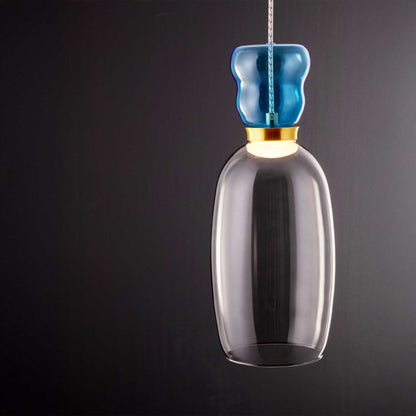 Nova Luce Pluma LED skleněné závěsné svítidlo