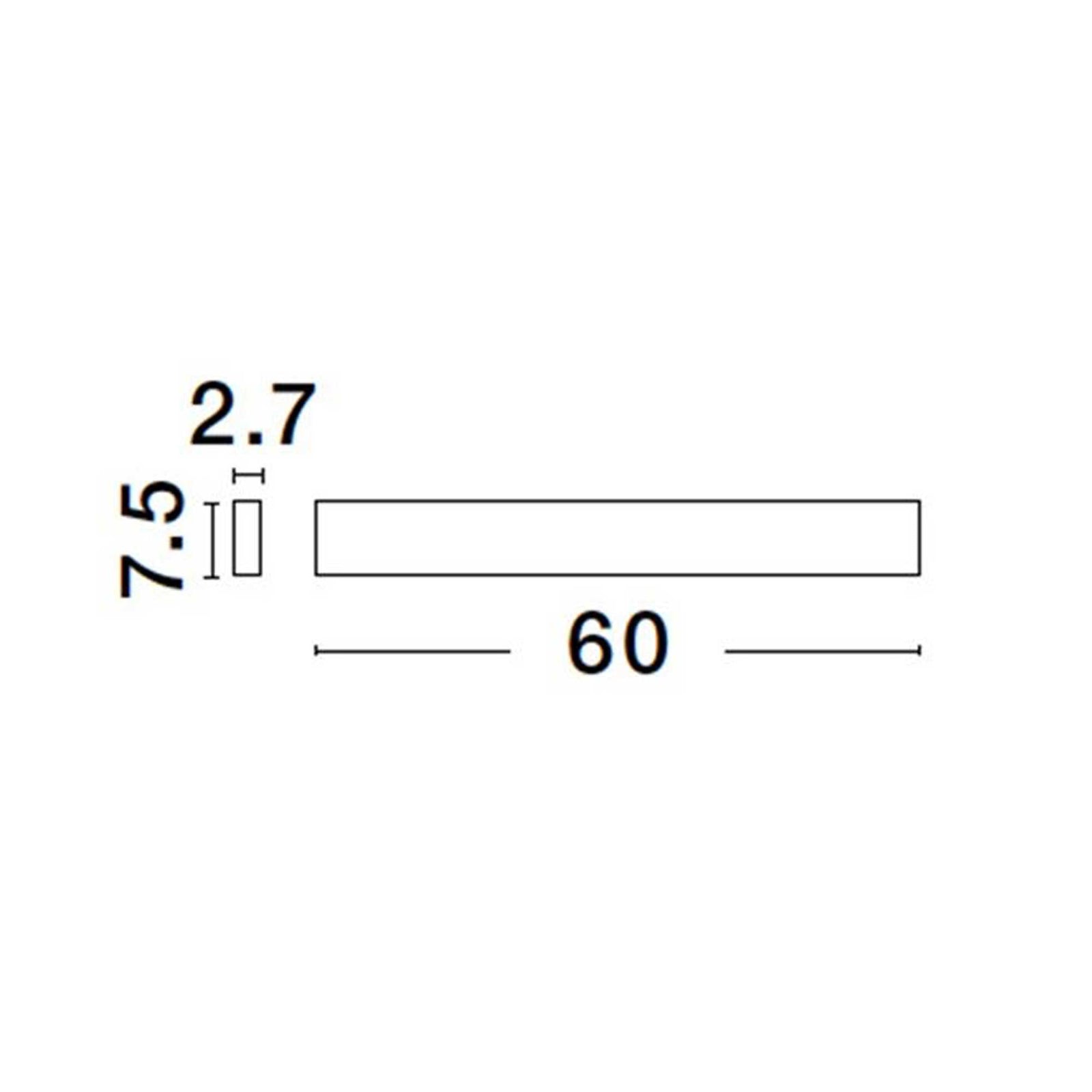 Nova Luce Seline LED fali lámpa IP44 CRI90