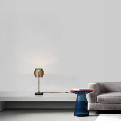 Nova Luce Sianna E27 üveg asztali lámpa