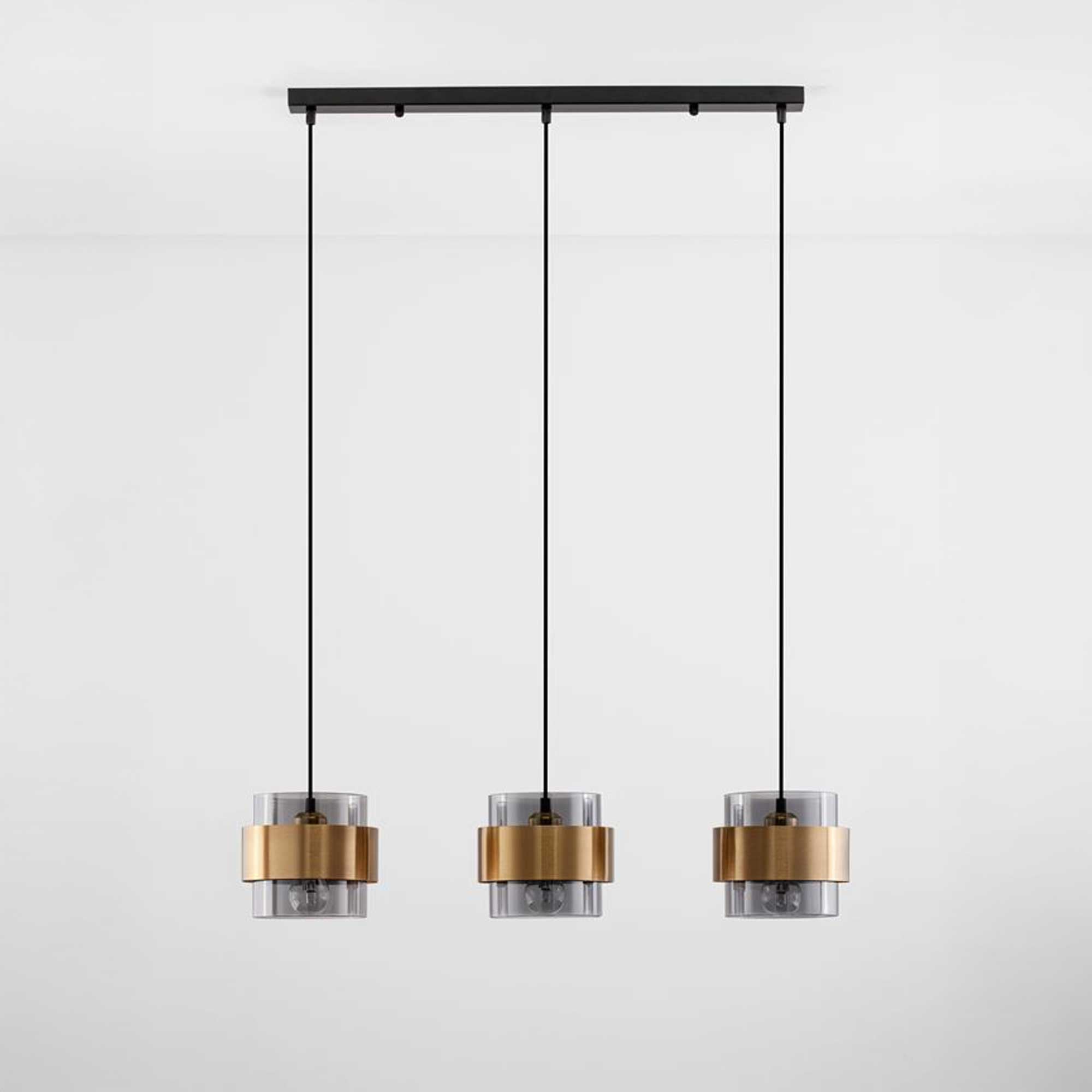 Nova Luce Sianna Sianna E27 hosszanti üveg függőlámpa