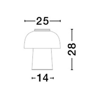 Nova Luce Sqube stolní svítidlo