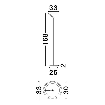 Nova Luce Tilia LED stojací svítidlo