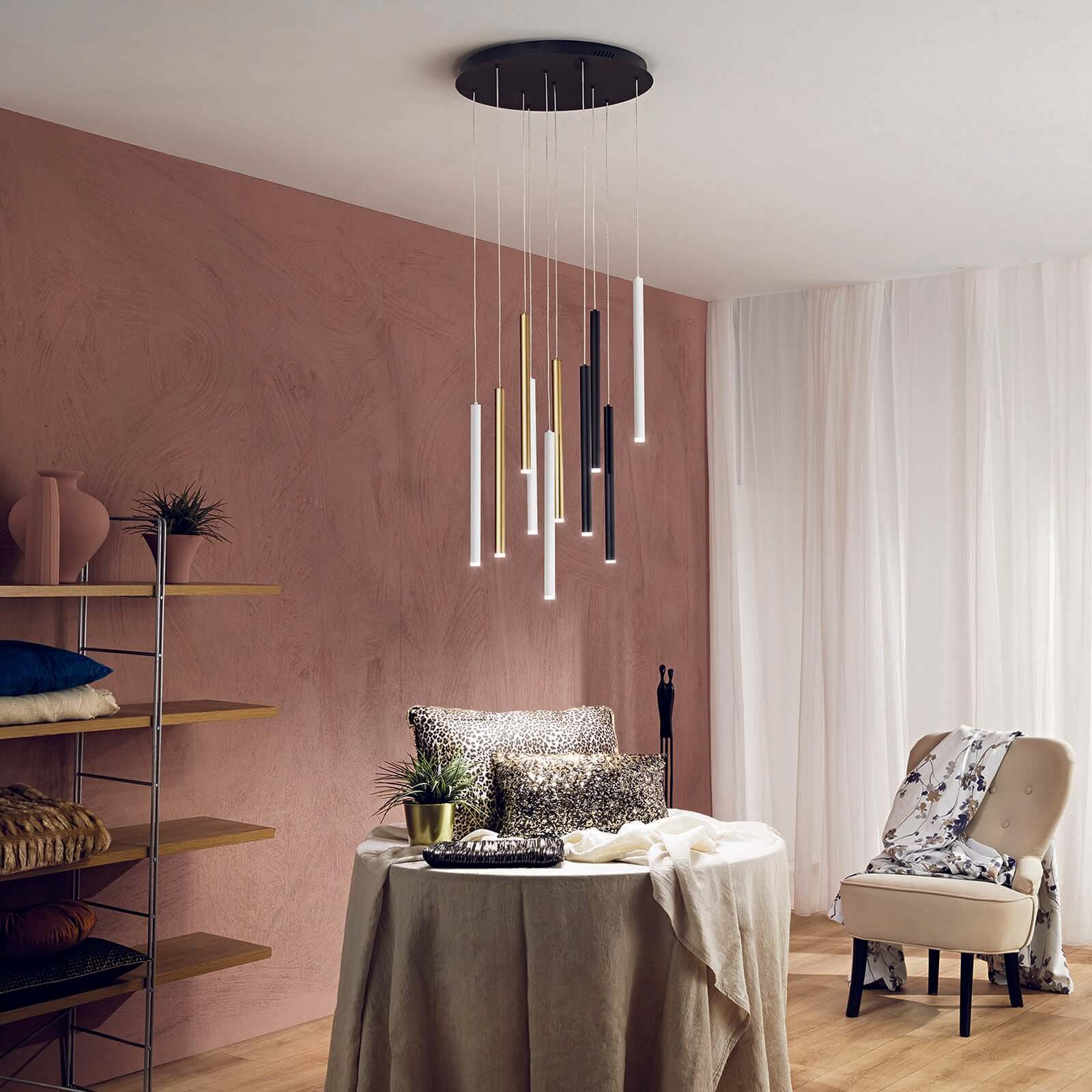 Faneurope Pype LED závěsné svítidlo mix barev