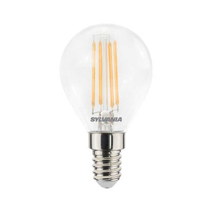 LED žárovka Sylvania ToLEDo RT Ball V5 CL DIM 470lm 827 E14 SL