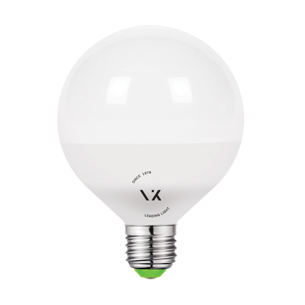 VK Light Globo Plastic E27 ø95 12W LED-izzó