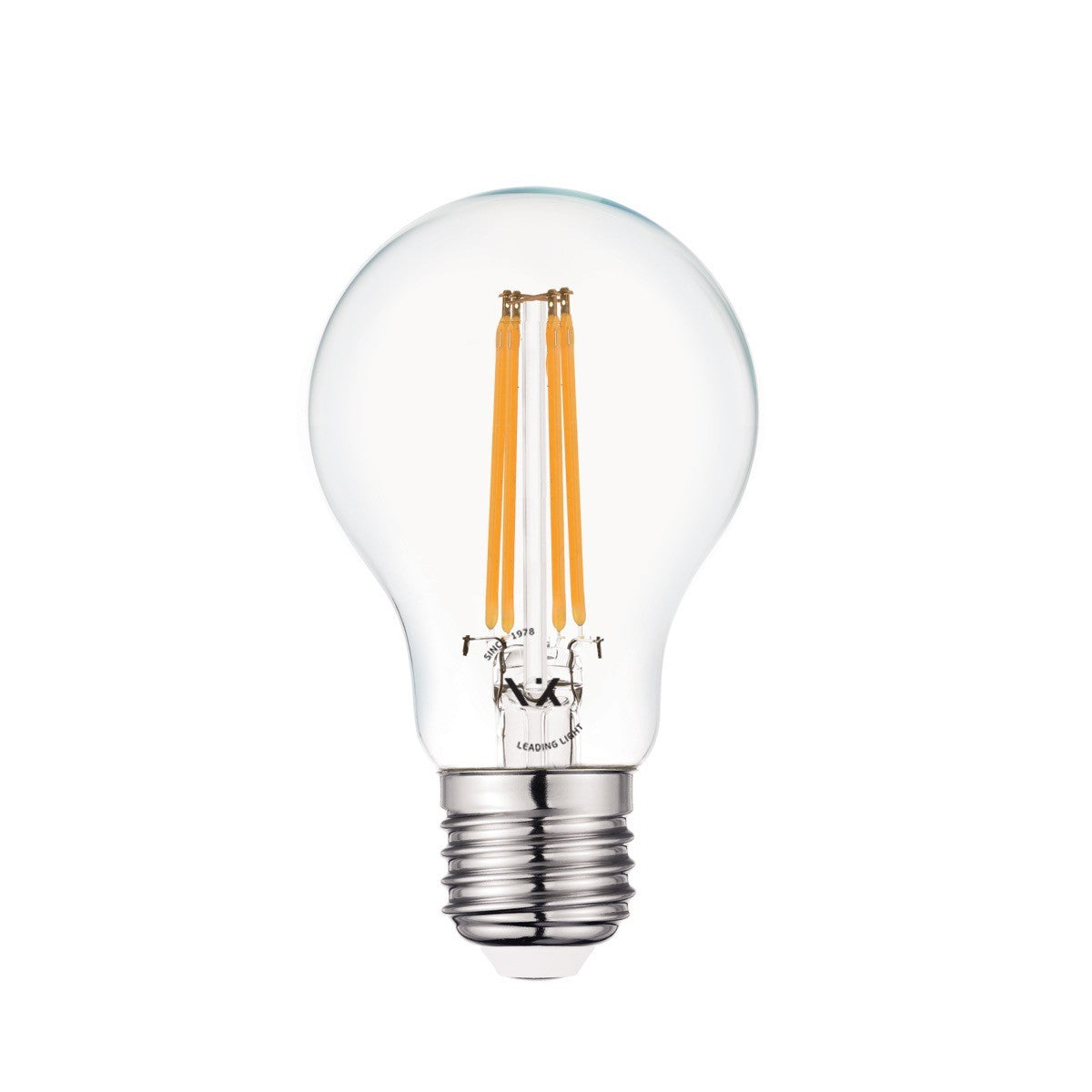 VK Light Classic Filament Clear-A60 E27 2700K LED-izzó