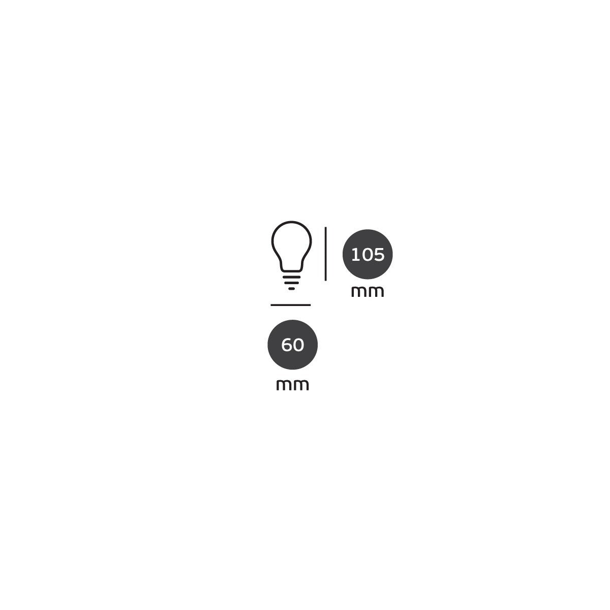 VK Light Classic Filament Milky E27 LED-izzó