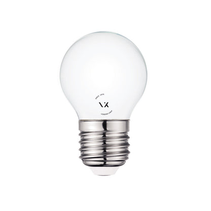 VK Light Mini Globe Filament Milky E27 LED-izzó
